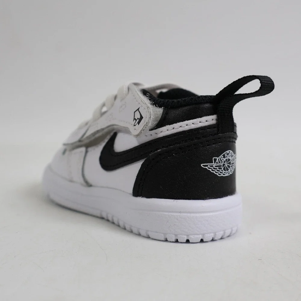 NIKE Jordan 1 Low ALT White Black (TD) DR9747-132, Toddler's Size 3C